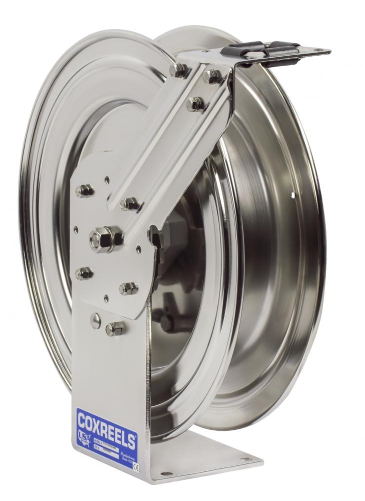Stainless Steel Spring Driven Hose Reel 1/2inx25ft no hose