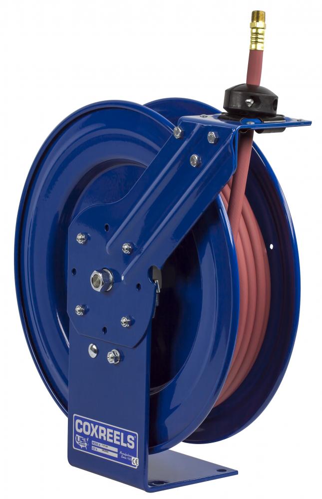 Safety Series Spring Rewind Hose Reel 3/8in 50ft hose