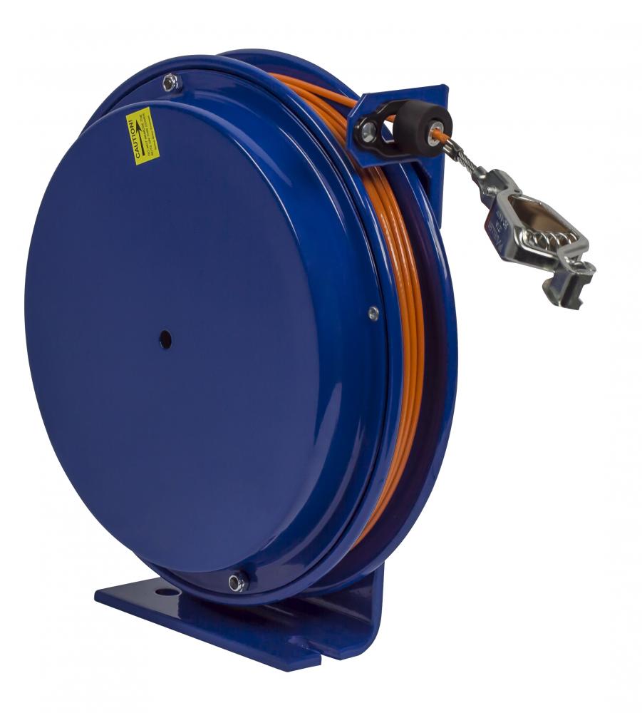 Safety System Spring Driven Static Discharge Cord Reel 50ft