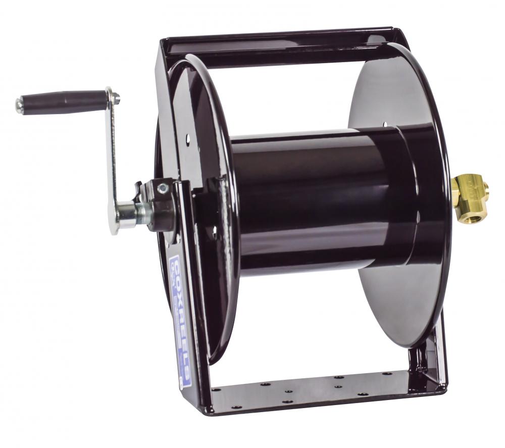 Swivel Mount Hand Crank Hose Reel 1/2inx125ft no hose