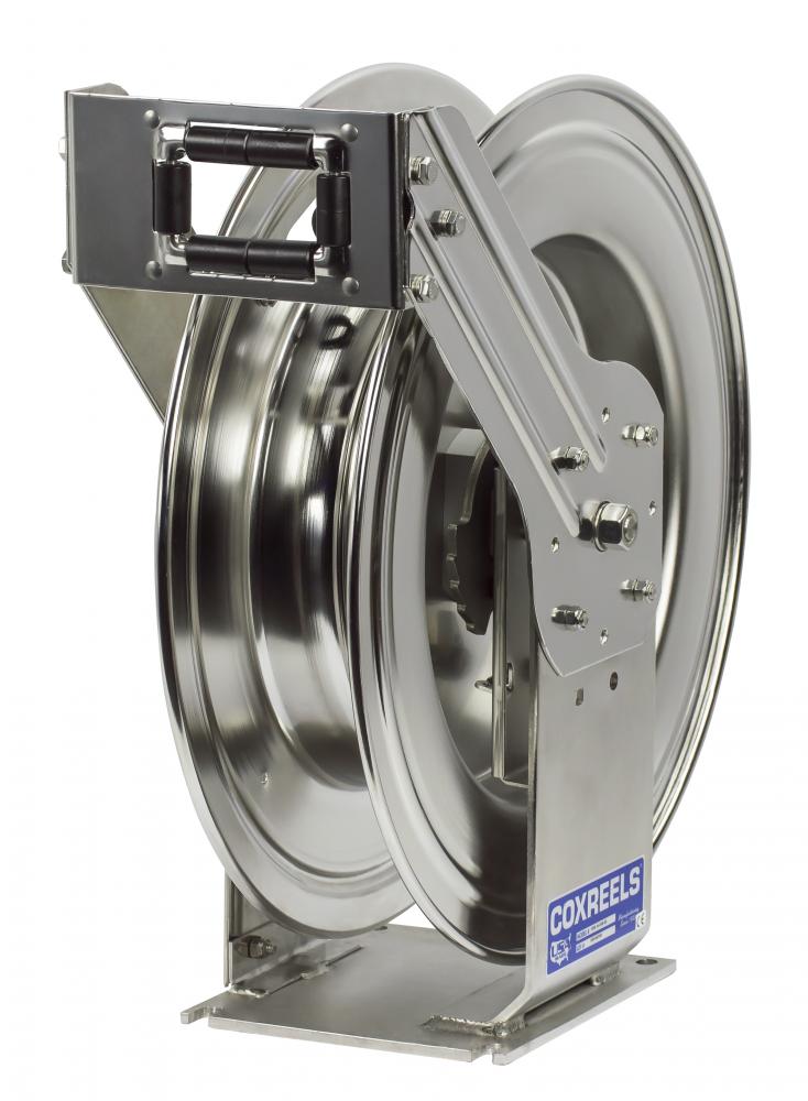 Stainless Steel Spring Driven Hose Reel 3/4inx50ft